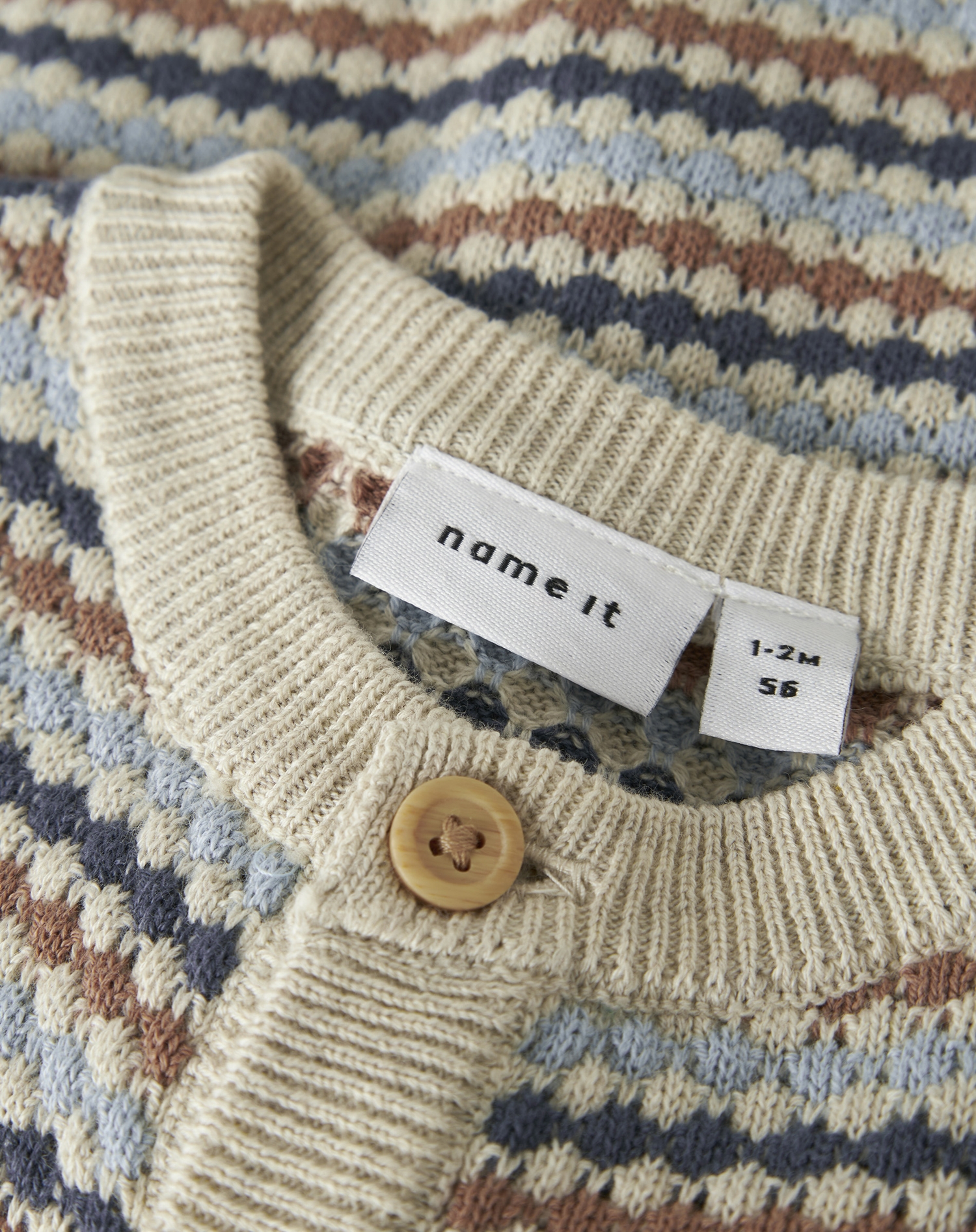 Name It - NBMFlows Knit Cardigan - Vintage Indigo